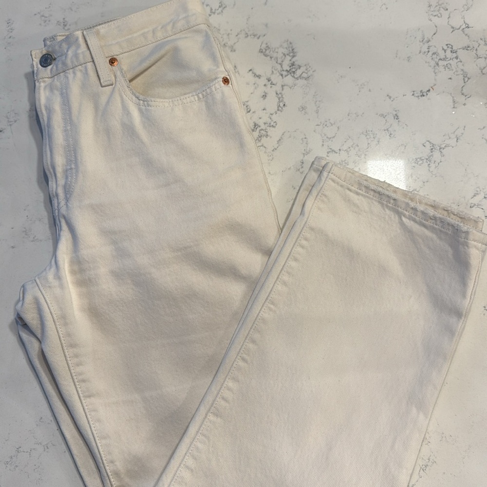 Levi's Women's Cream Jeans